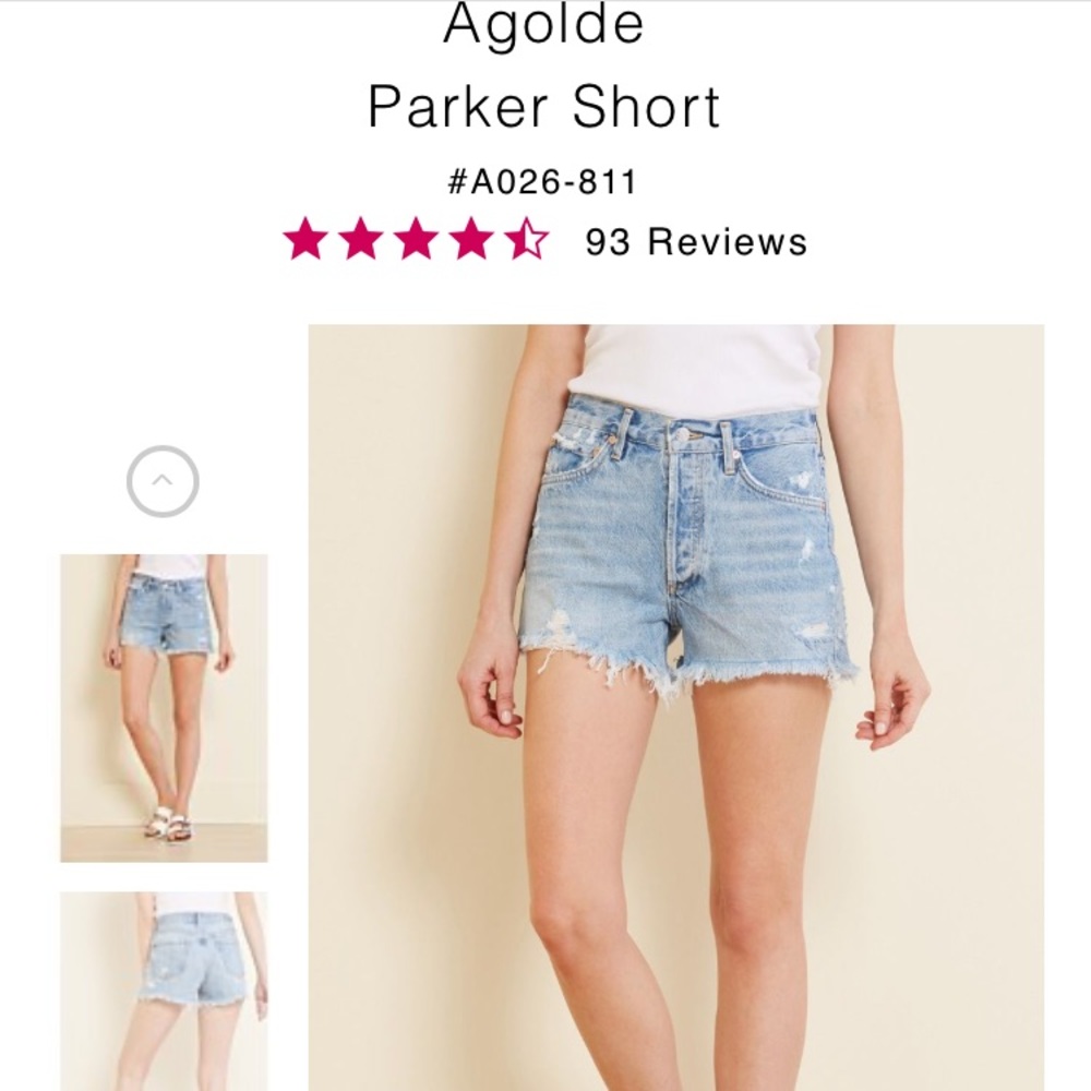 Agolde Parker shorts